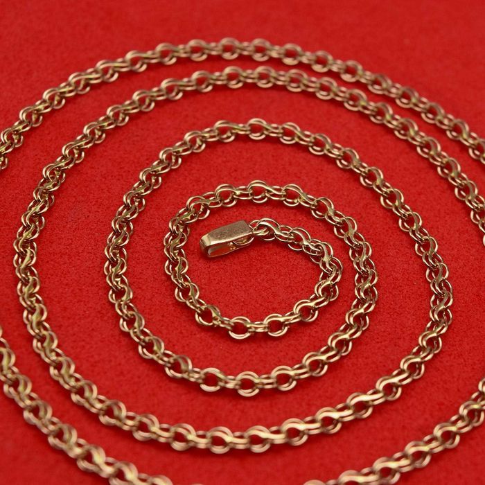 Золотая цепочка цепь Золотий ланцюг 5,15 гр, 55 см Золото 585: 11 850 грн.- Цепочки Запорожье на Olx